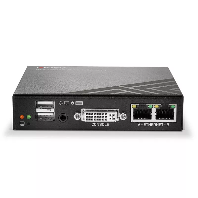 Lindy 39416 KVM-over-IP-toegangsswitch, DVI-I en USB