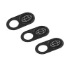 TerraTec PROTECT yourself webcamafdekking, zwart, verpakking van 3