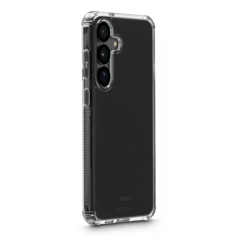 Hama 00080561 Extreme Protect telefoonhoesje voor Samsung Galaxy S25, transparant