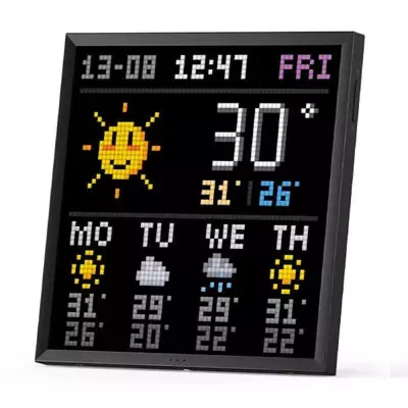 Digitale fotolijst Divoom Pixoo64 zwart Wi-Fi 64x64 RGB LED