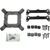 Luchtkoeler INTER-TECH 4P90 Pro Bulk, 92 mm ventilator, hydraulisch lager, 12 V, ondersteunt AM5/AM4/AMD en meerdere Intel-sockets, zwart