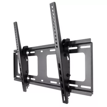 Manhattan wandbeugel voor tv & monitors (kantelbaar), voor schermen 37 inch tot 65 inch, VESA-compatibiliteit: alle tussen 200x200mm en 600x400mm – controleer de afmetingen van de vier bevestigingsgaten op de achterkant van het scherm om te controleren of deze past, max. 80kg, zwart, beugel