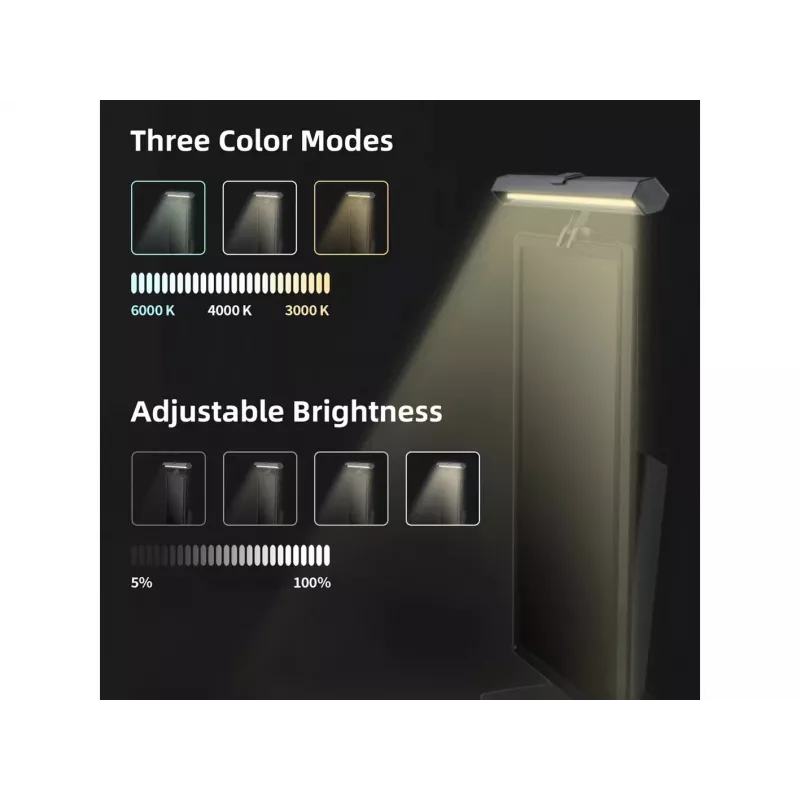 Equip monitor USB LED-lamp met touch-bediening