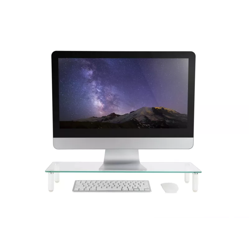 Glazen desktop-monitorstandaard Equip 650882