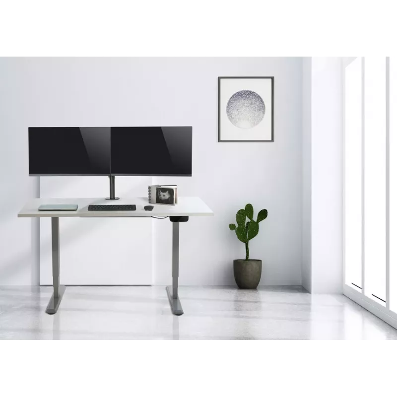 Equip 13 inch-27 inch gelede dual-monitor tafelsteun