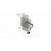 Durable SELECT PLUS monitorstandaard 509623 met arm voor 1 monitor, tafelbevestiging, zilver