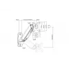 Equip 17 inch-32 inch enkelmonitor wandsteun, armlengte: 334 mm