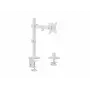 Equip 17 inch-32 inch gelede monitor tafelsteun, wit