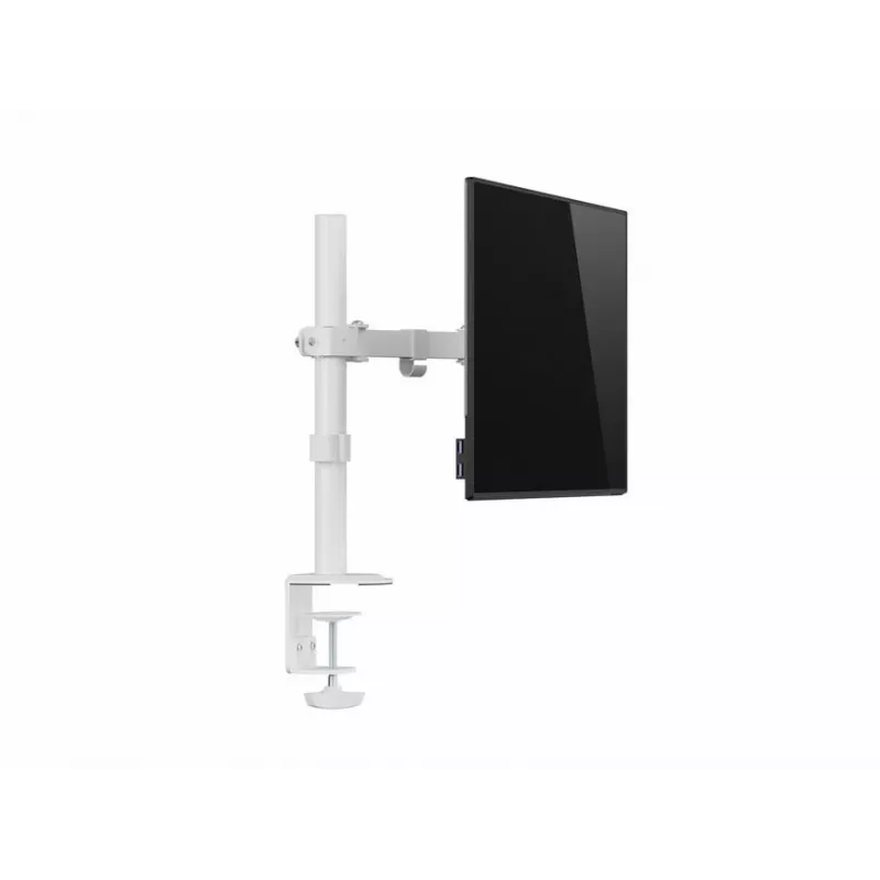 Equip 17 inch-32 inch gelede monitor tafelsteun, wit