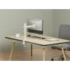 Equip 17 inch-32 inch gelede monitor tafelsteun, wit