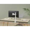 Equip 17 inch-32 inch gelede monitor tafelsteun, wit