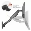 Equip 17 inch-32 inch dual monitor wandsteun