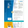 HERMA 10730 zelfklevende printeretiketten, wit