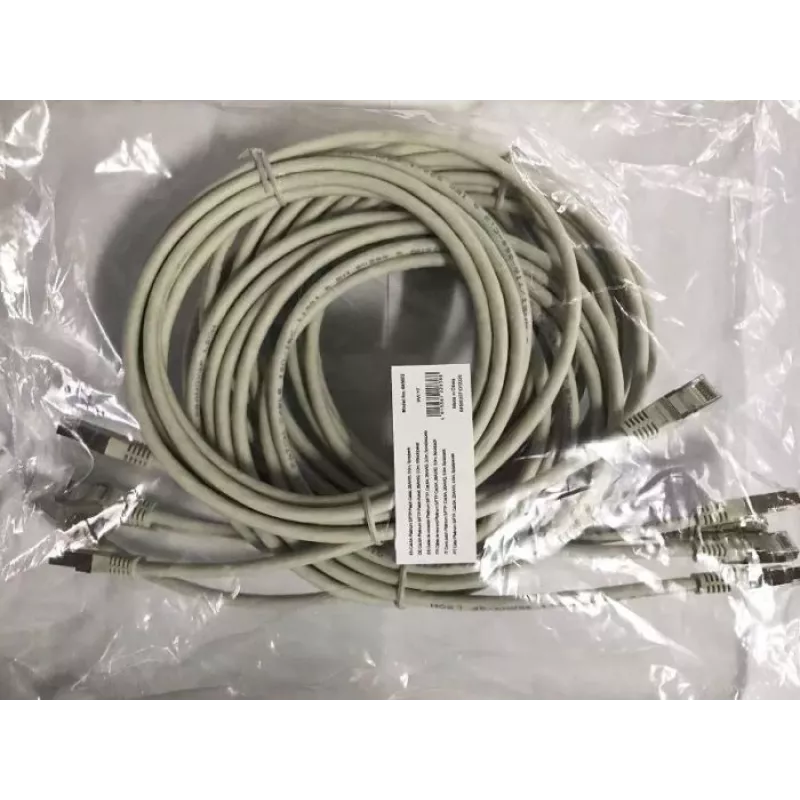 Equip Cat.6A Platinum S/FTP patchkabel, grijs, 3,0 m, 5 stuks/set