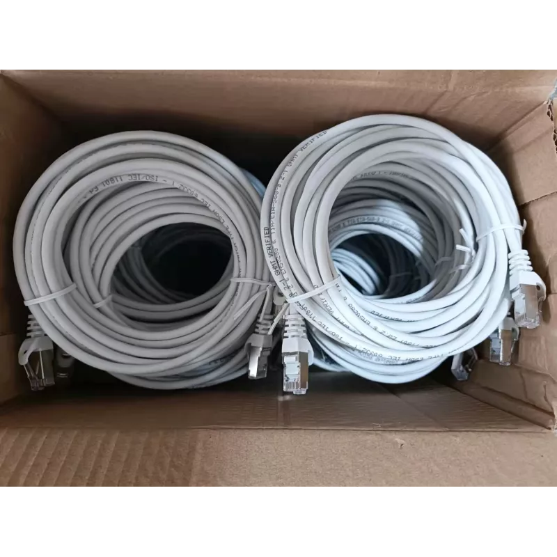 Equip Cat.6 S/FTP patchkabel, 5,0 m, wit, 30 st./set