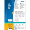Zelfklevende printeretiketten HERMA 10731 wit 9,91x3,81 cm