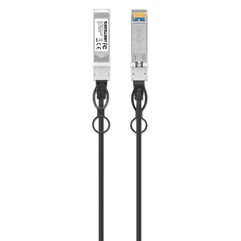Intellinet 3m 10G SFP+ passieve direct attach copper twinax-kabel 30AWG compatibel met HP J9283B / JD097C
