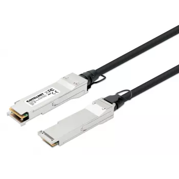 Intellinet 508506 40G QSFP+ passieve DAC-twinax-kabel, MSA-conform, 1 m