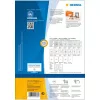 Zelfklevende printeretiketten HERMA 10728 wit 7 cm x 3,6 cm