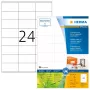 Zelfklevende printeretiketten HERMA 10728 wit 7 cm x 3,6 cm