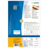 Zelfklevend printeretiket HERMA 10773 wit 10,5x14,8 cm 320 etiketten