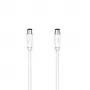 Hama 00205051 coaxkabel 20 m wit