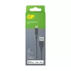 Kabel GP Batteries CL1N 1m Lightning naar USB A 12W 2,4A