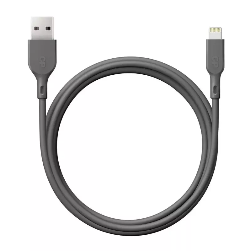 Kabel GP Batteries CL1N 1m Lightning naar USB A 12W 2,4A