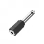 Hama kabeladapter 3,5 mm naar 6,3 mm zwart zilver 00205195