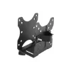 Equip CPU-houder, CPU-houder onder bureau, universeel, 5 kg, zwart, staal, China