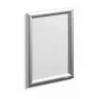 Wandlijst Durable 479623 192 x 279 mm rechthoek zilver aluminium