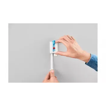 Utiliteitshaak TESA 77779 indoor blauw wit 2 stuks