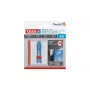 Utiliteitshaak TESA 77779 indoor blauw wit 2 stuks