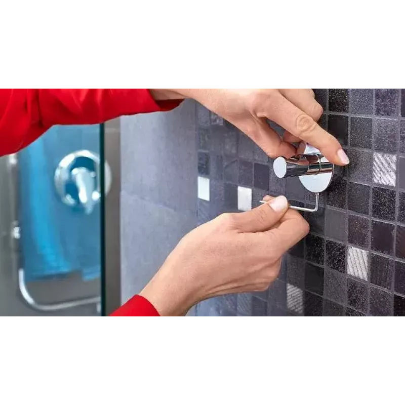 Handdoekhaak TESA 59342 Indoor chroom 3 stuks