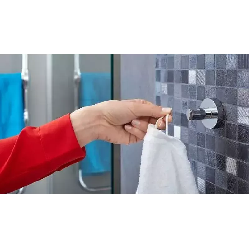Handdoekhaak TESA 59342 Indoor chroom 3 stuks