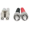 Intellinet glasvezel-patchkabel, OM3, ST/LC, 1 m, aqua, duplex, multimode, 50/125 µm, LSZH, glasvezel, levenslange garantie