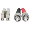 Intellinet glasvezel-patchkabel, OM3, ST/LC, 2 m, aqua, duplex, multimode, 50/125 µm, LSZH, glasvezel, levenslange garantie