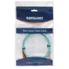 Intellinet glasvezel-patchkabel, OM3, ST/LC, 2 m, aqua, duplex, multimode, 50/125 µm, LSZH, glasvezel, levenslange garantie