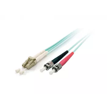 Equip LC/ST glasvezel-patchkabel, OM3, 15 m, 15 m, OM3, LC, ST
