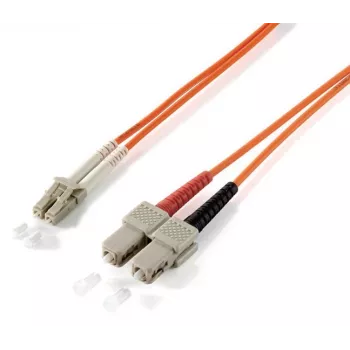 Equip LC/SC 62,5/125 μm 3,0 m InfiniBand/glasvezelkabel 3 m SC oranje