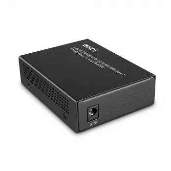 Lindy 25119 netwerk-mediaconverter 850 nm multimode zwart