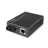 Lindy 25119 netwerk-mediaconverter 850 nm multimode zwart