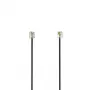 Hama 00201137 telefoonkabel 3 m zwart