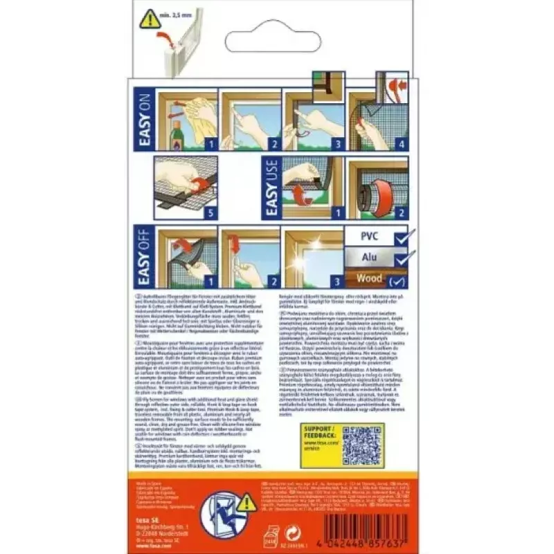 Insectenwerend raamgaas TESA Insect Stop 55806-00021-00