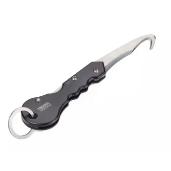 Sleutelhanger TROIKA KTL88-BK Zwart Zilver 20g