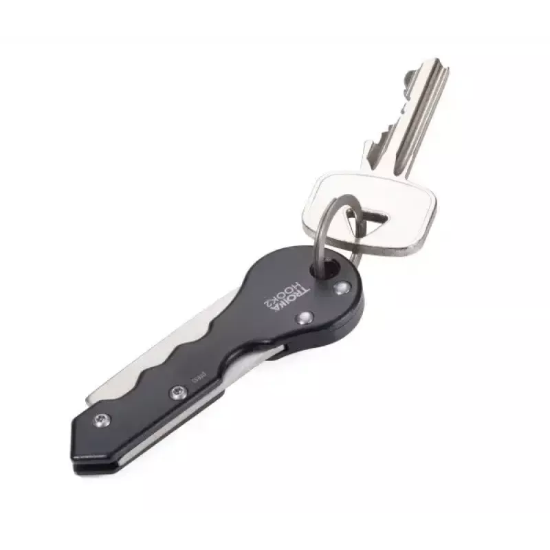 Sleutelhanger TROIKA KTL88-BK Zwart Zilver 20g