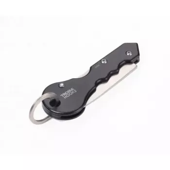 Sleutelhanger TROIKA KTL88-BK Zwart Zilver 20g