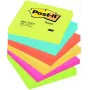 Plaknotities vierkant 3M M654TFEN blauw groen oranje roze geel