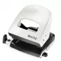 Leitz perforator WOW 5008 metaal 2-voudig / 30 vel, 30 vel, wit, 8 cm, 5,5 mm, 107 x 137 x 100 mm, 10 jaar