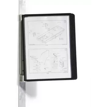 Documentendisplay-carrousel staand A4 Durable Vario magnet wall 5